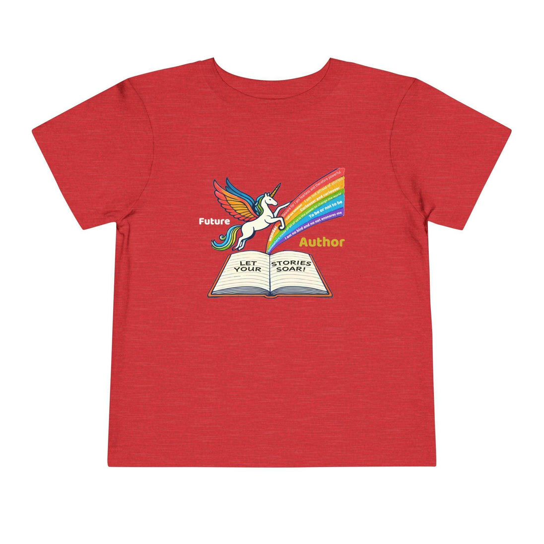 Future Author Alicorn - Toddler Short Sleeve - Brightsee