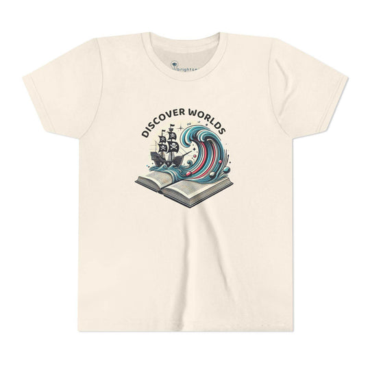 Discover Worlds - Pirate Ship - Youth Short Sleeve - Brightsee
