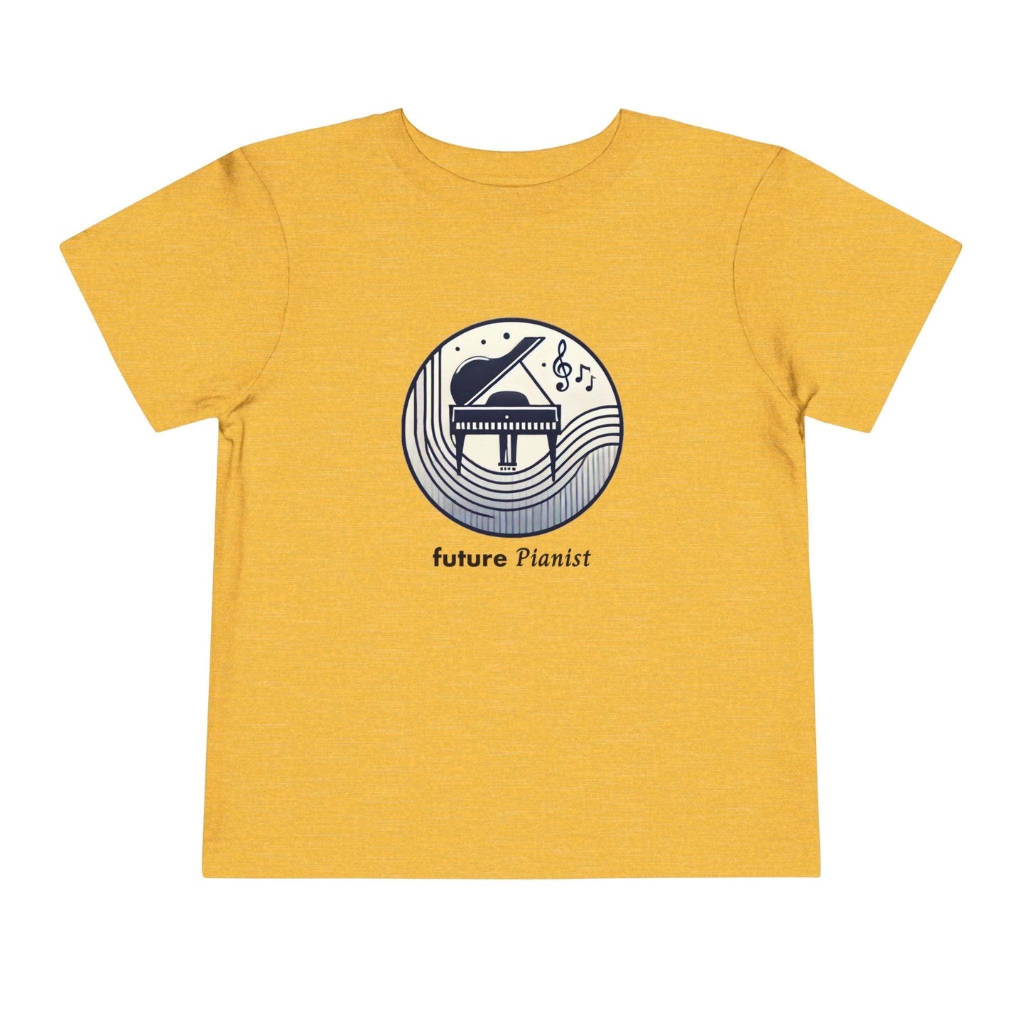 Future Pianist - Toddler Short Sleeve - Brightsee