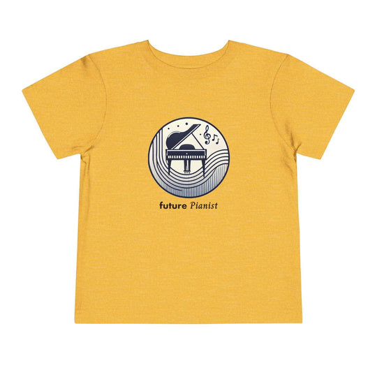 Future Pianist - Toddler Short Sleeve - Brightsee