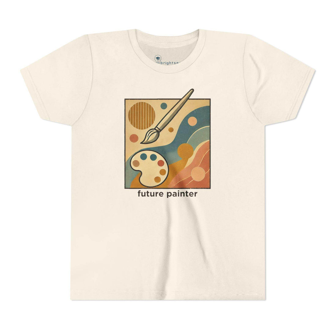 Future Artist Brushstrokes - Youth Short Sleeve Tee - Brightsee