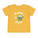 Math is Fun Cute Calculator - Toddler Short Sleeve - Brightsee