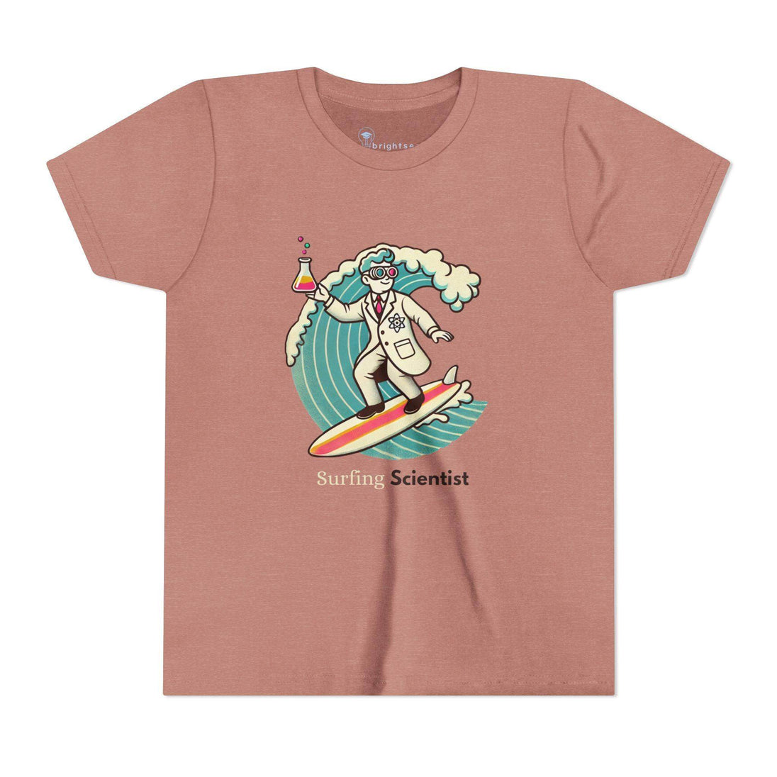 Surfing Scientist - Youth Short Sleeve - Brightsee