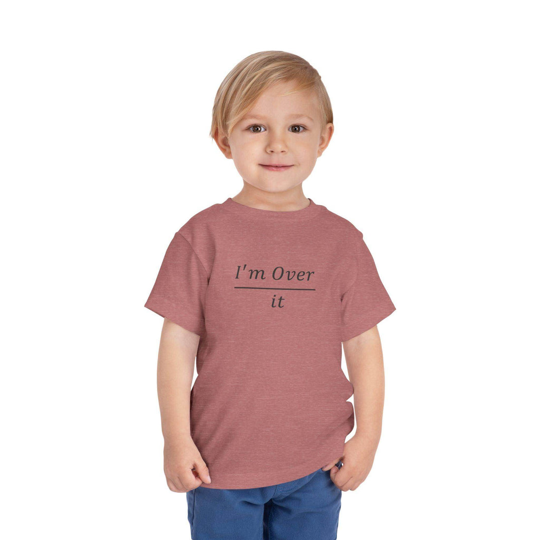 I'm Over It Fraction - Toddler Short Sleeve - Brightsee
