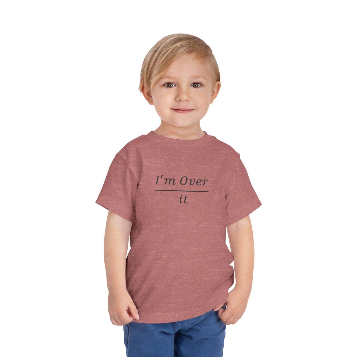 I'm Over It Fraction - Toddler Short Sleeve - Brightsee