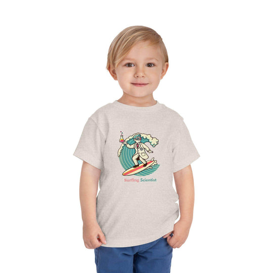 Surfing Scientist - Toddler Short Sleeve - Brightsee
