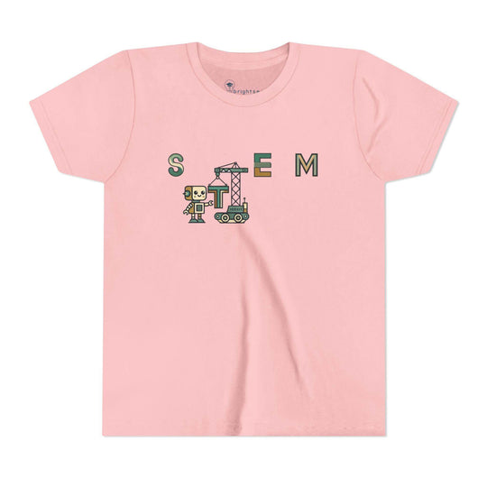 STEM Builder Crane - Youth Short Sleeve - Brightsee