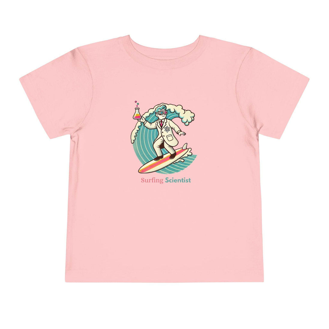Surfing Scientist - Toddler Short Sleeve - Brightsee