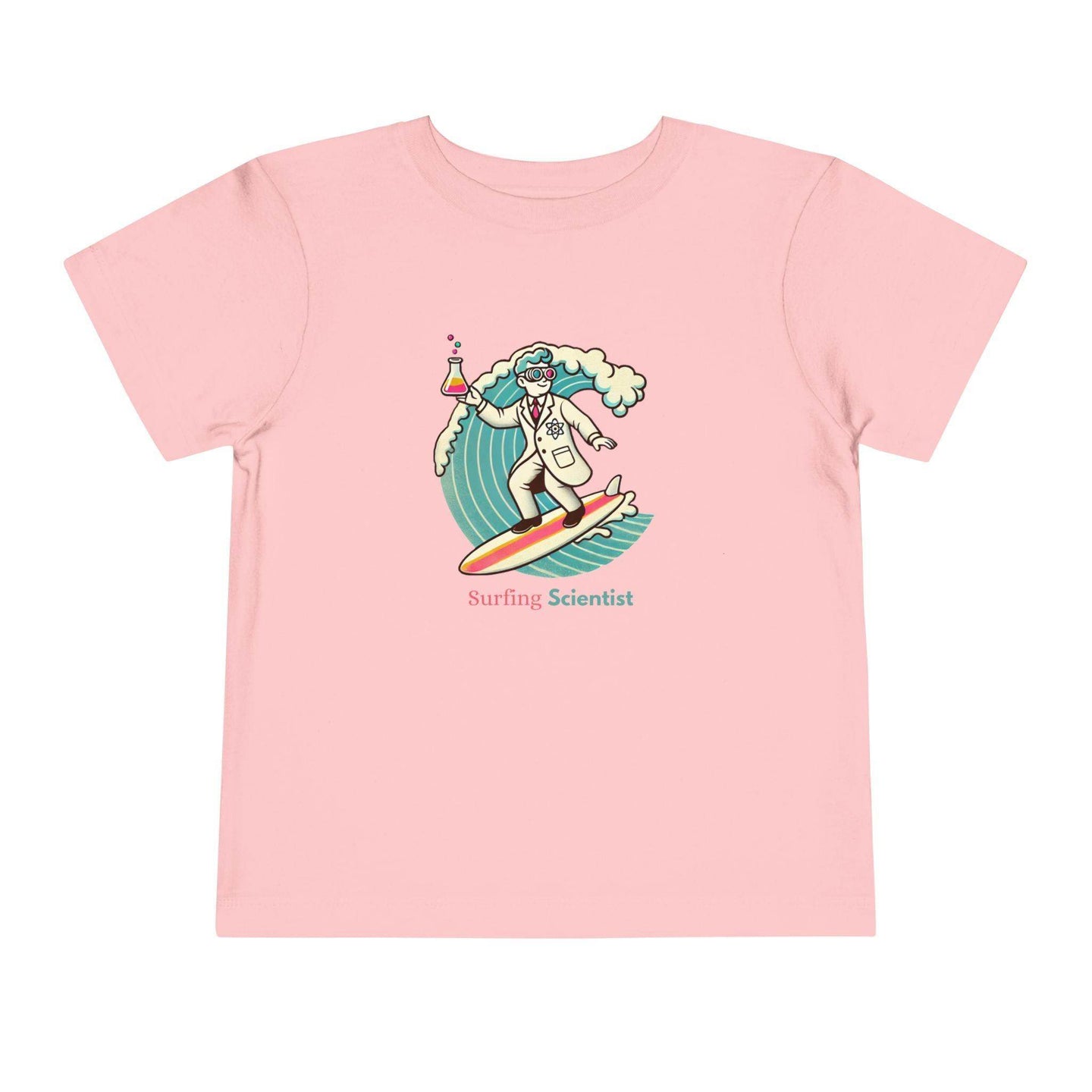 Surfing Scientist - Toddler Short Sleeve - Brightsee