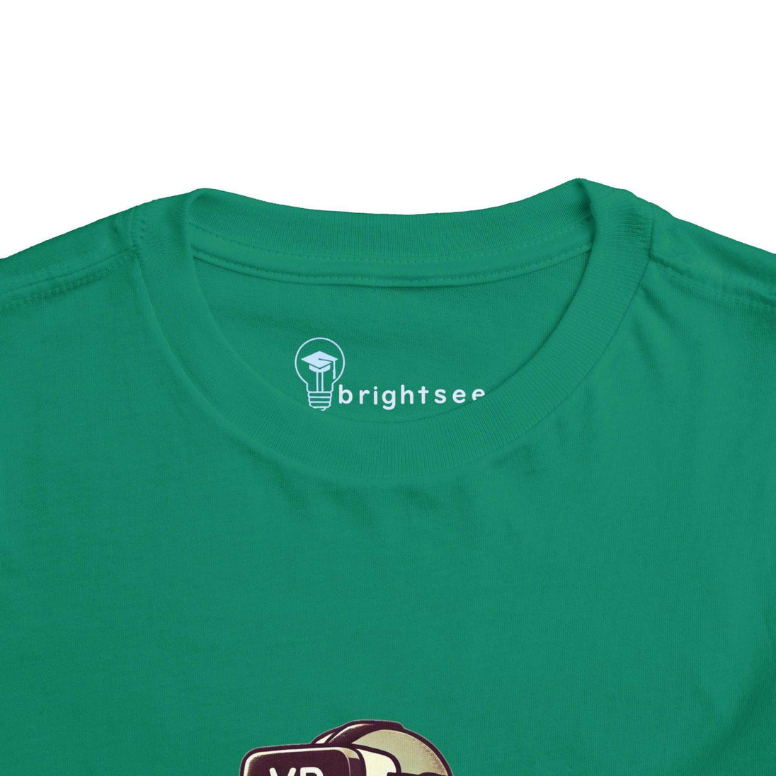 VR Dinosaur - Toddler Short Sleeve Tee - Brightsee