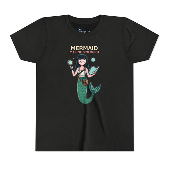 Mermaid Marine Biologist - Youth Short Sleeve - Brightsee