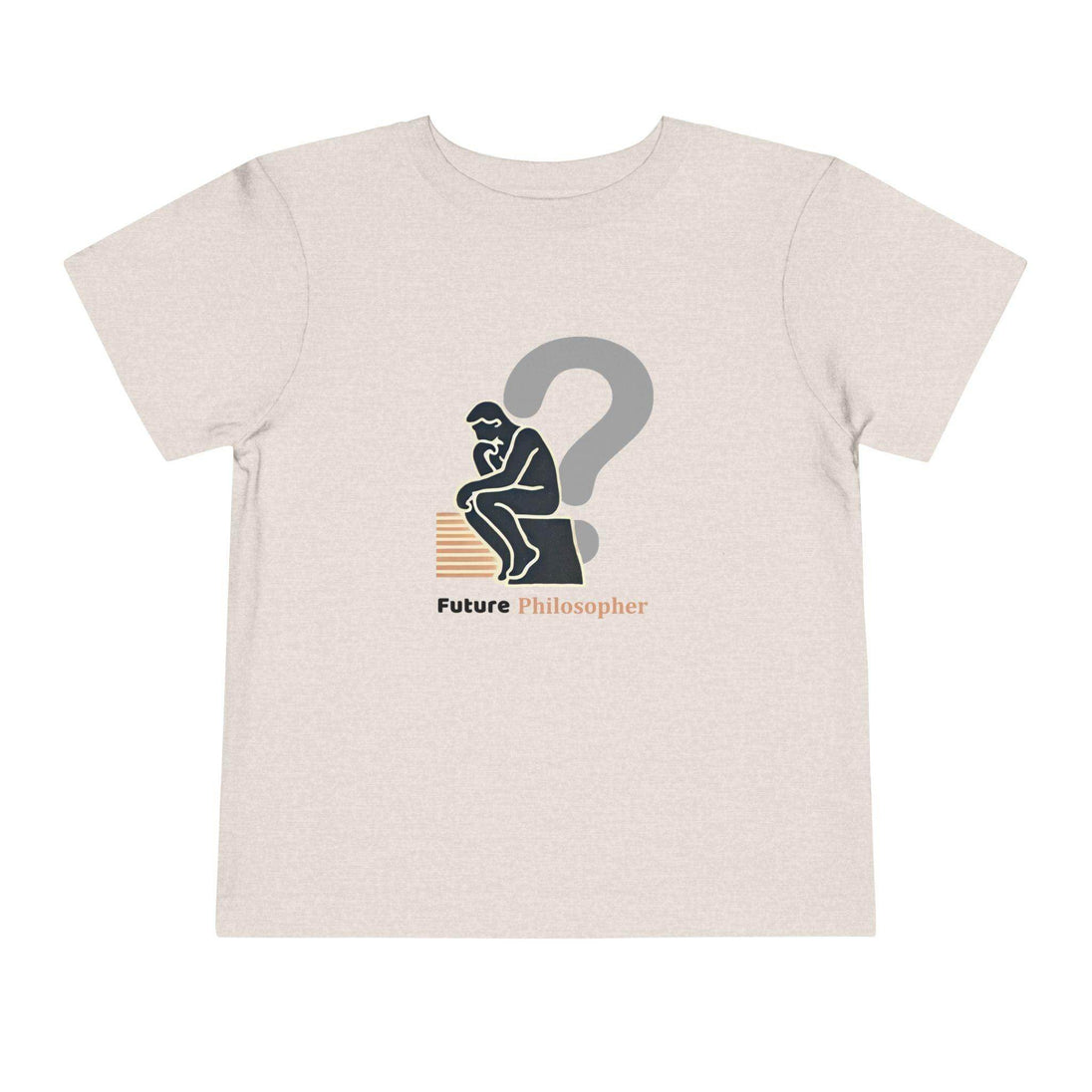 Future Philosopher Thinker - Toddler Short Sleeve - Brightsee