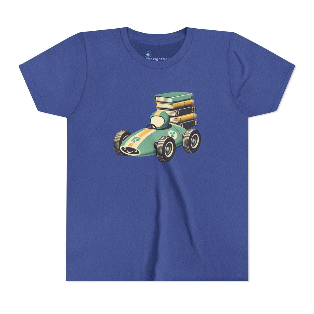 Book Delivery Race Car - Youth Short Sleeve - Brightsee
