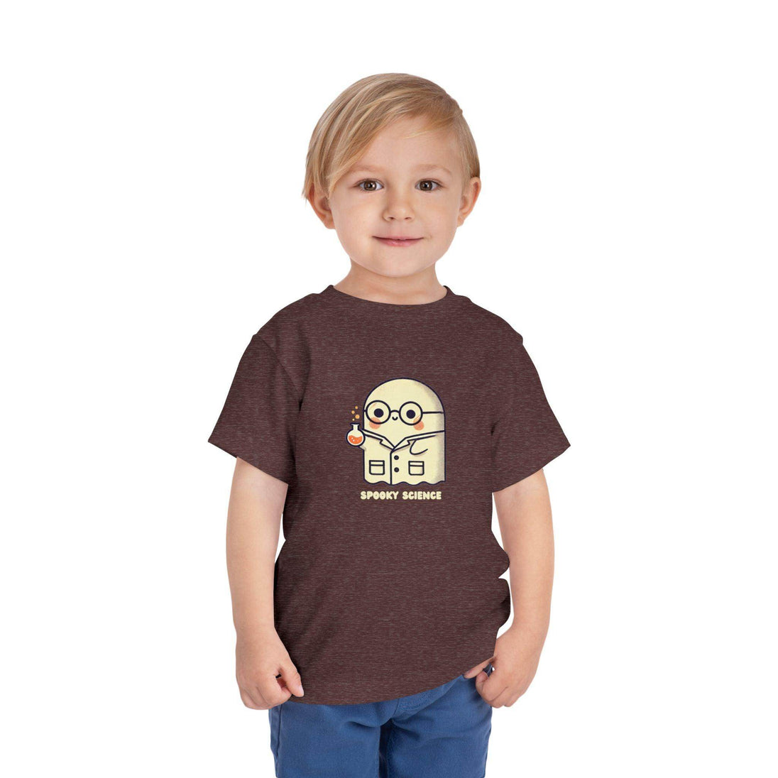 Spooky Science Ghost - Toddler Short Sleeve - Brightsee