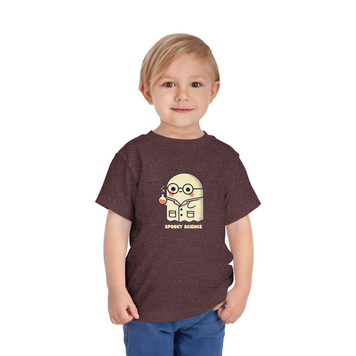 Spooky Science Ghost - Toddler Short Sleeve - Brightsee