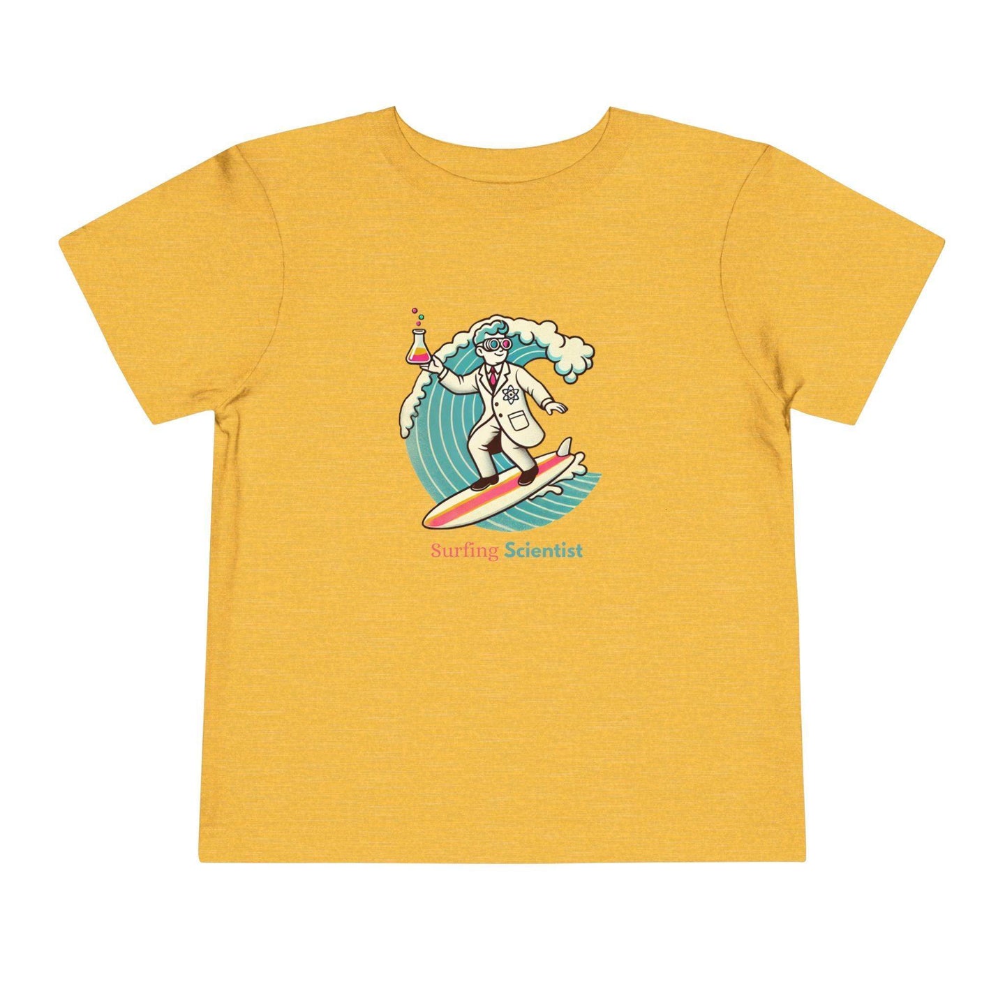 Surfing Scientist - Toddler Short Sleeve - Brightsee