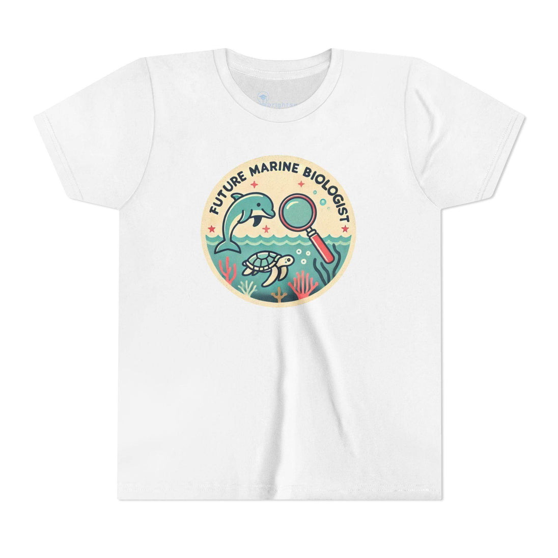 Future Marine Biologist Circle - Youth Short Sleeve - Brightsee