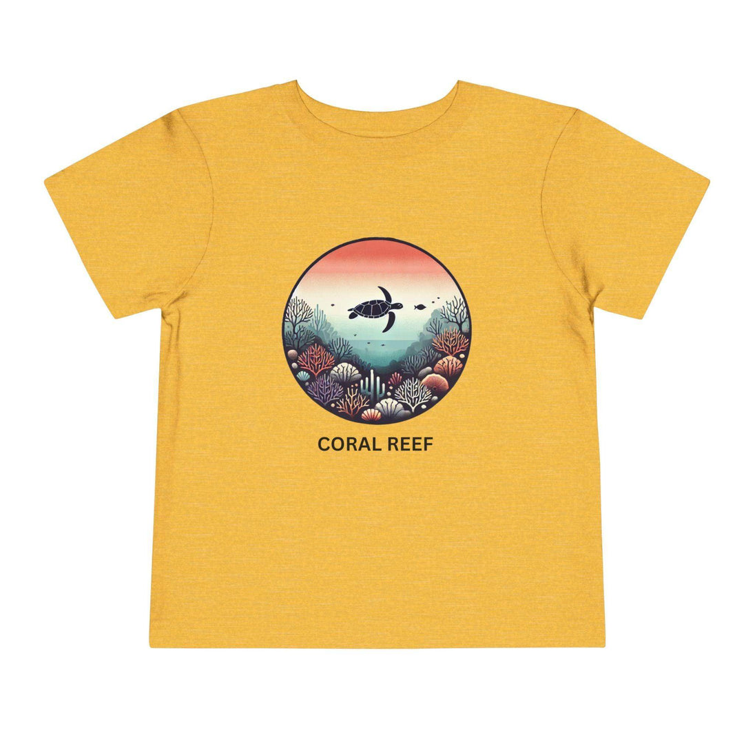 Coral Reef - Toddler Short Sleeve Tee - Brightsee