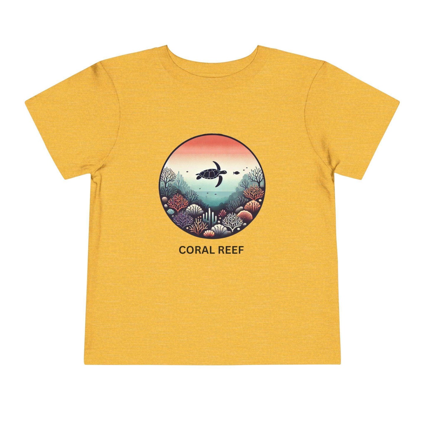 Coral Reef - Toddler Short Sleeve Tee - Brightsee