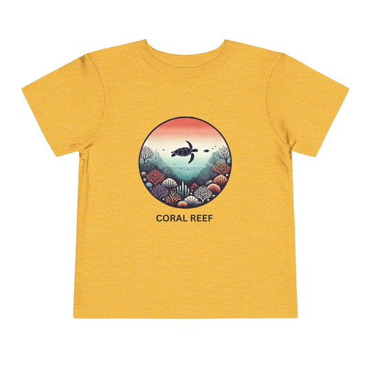 Coral Reef - Toddler Short Sleeve Tee - Brightsee