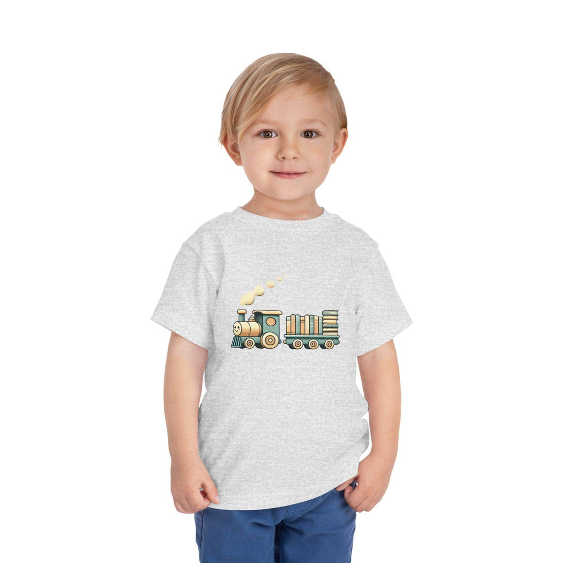 Train Book Delivery - Toddler Short Sleeve - Brightsee