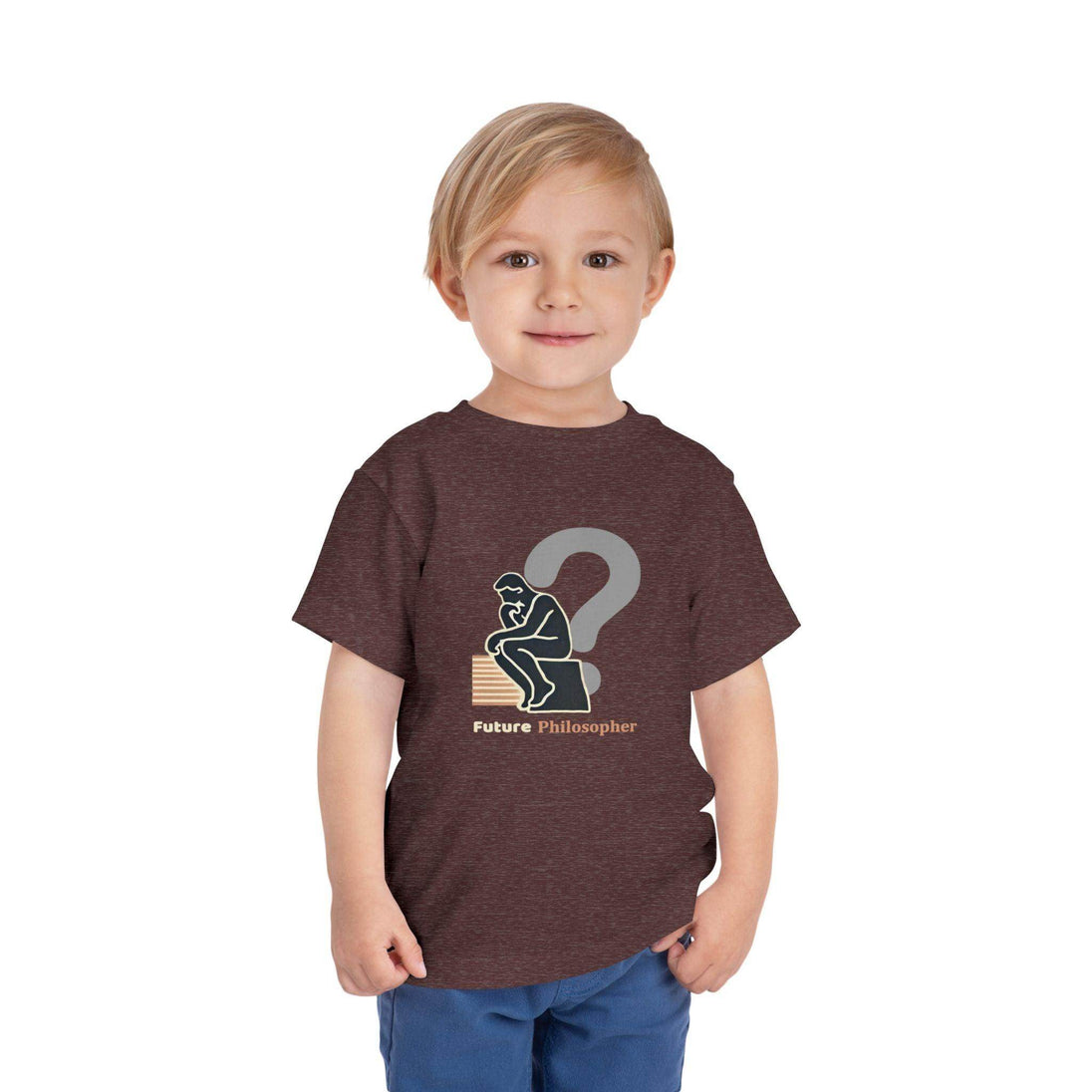 Future Philosopher Thinker - Toddler Short Sleeve - Brightsee