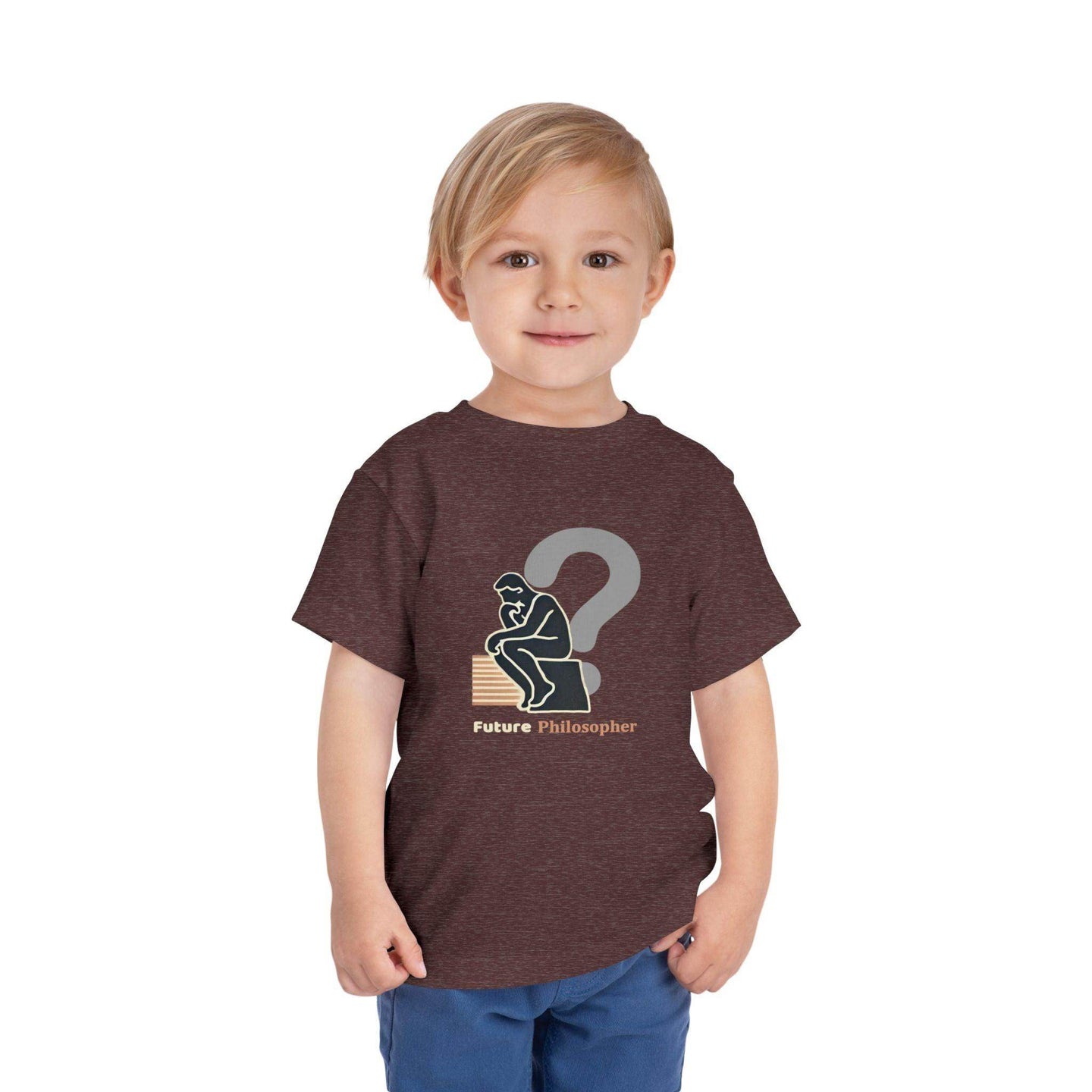 Future Philosopher Thinker - Toddler Short Sleeve - Brightsee