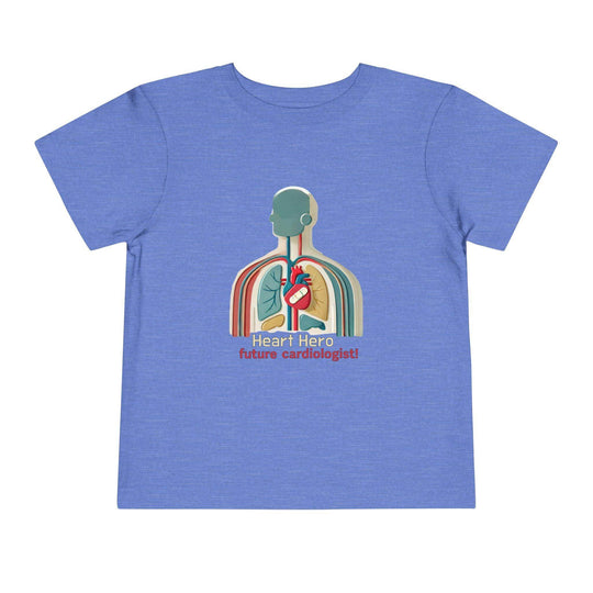 Future Cardiologist - Heart Bandage - Toddler Short Sleeve - Brightsee