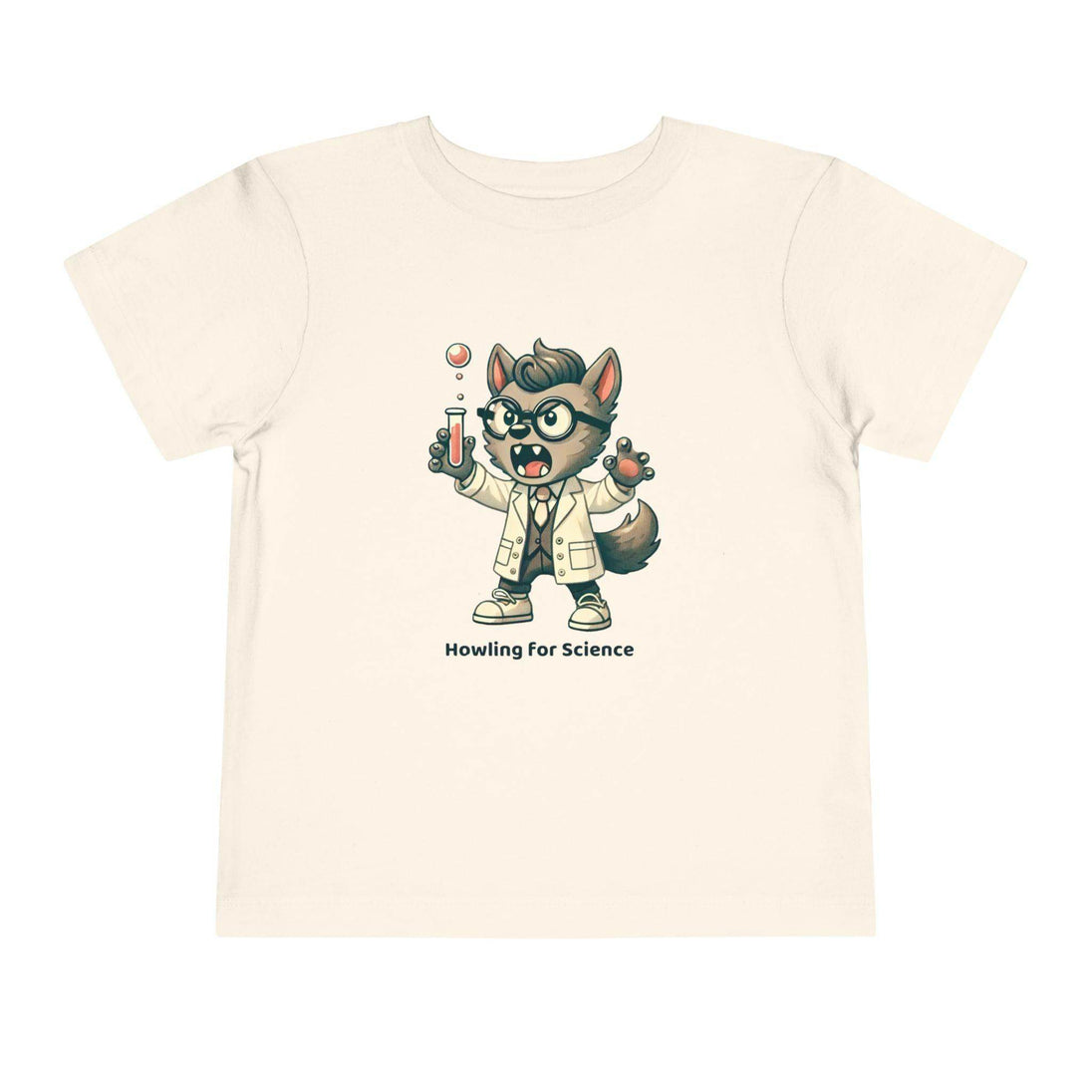 Howling for Science - Toddler Short Sleeve - Brightsee