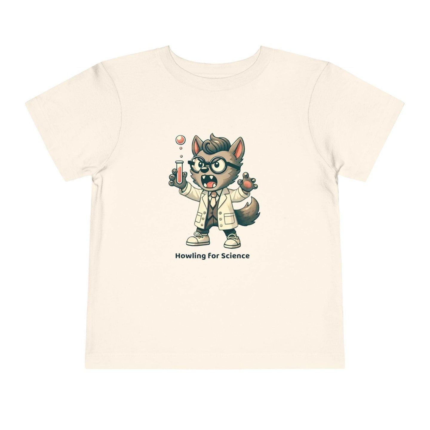 Howling for Science - Toddler Short Sleeve - Brightsee