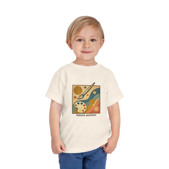 Future Artist Brushstrokes - Toddler Short Sleeve - Brightsee