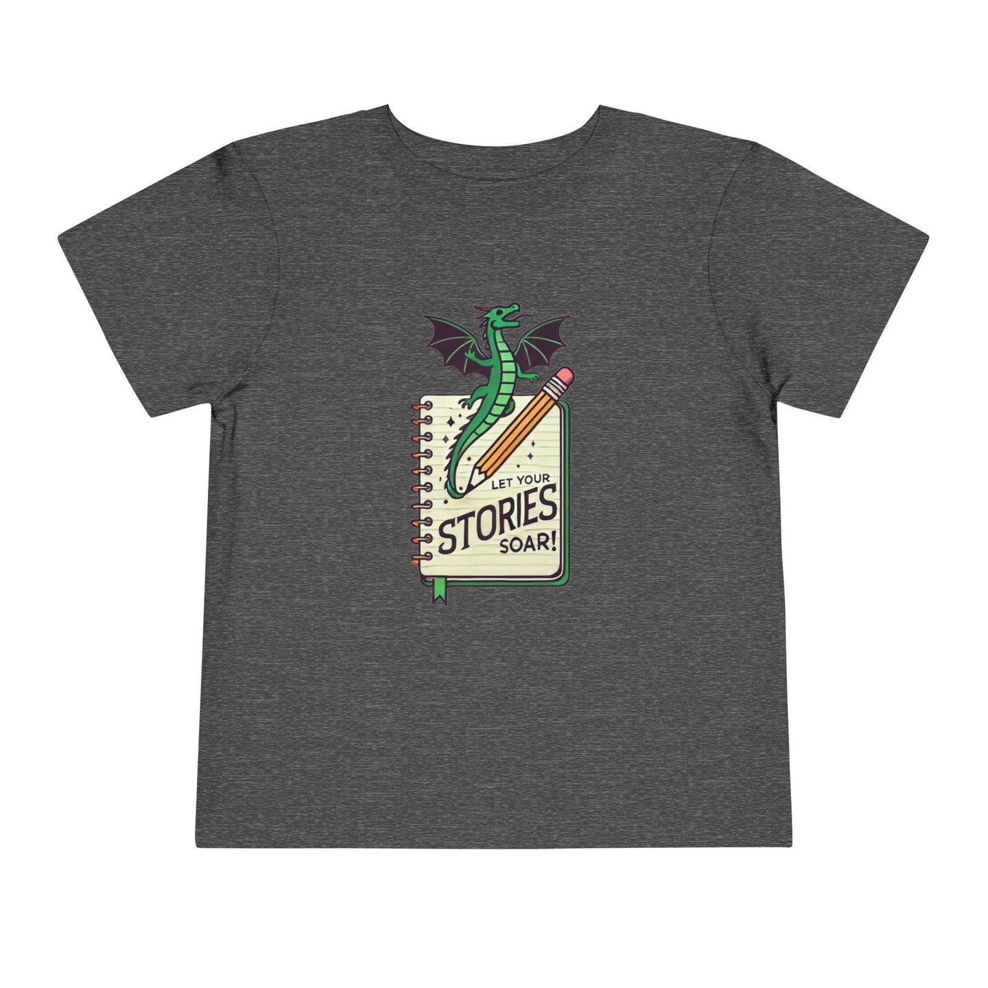 Let Your Stories Soar - Dragon - Toddler Short Sleeve - Brightsee