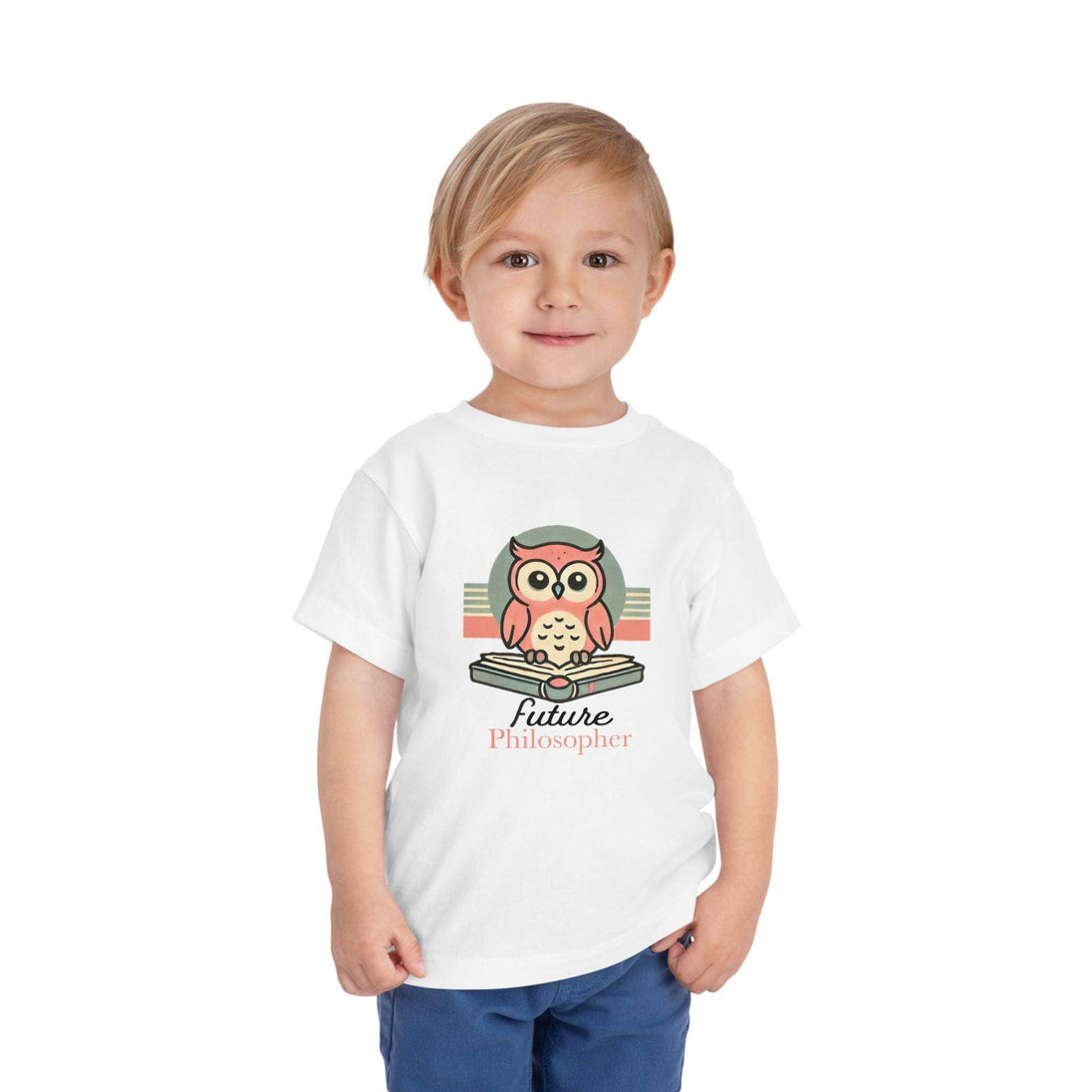 Future Philosopher Owl - Toddler Short Sleeve - Brightsee