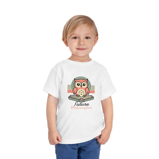 Future Philosopher Owl - Toddler Short Sleeve - Brightsee