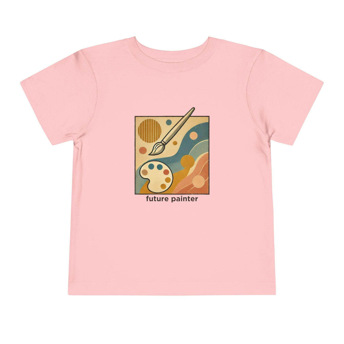 Future Artist Brushstrokes - Toddler Short Sleeve - Brightsee
