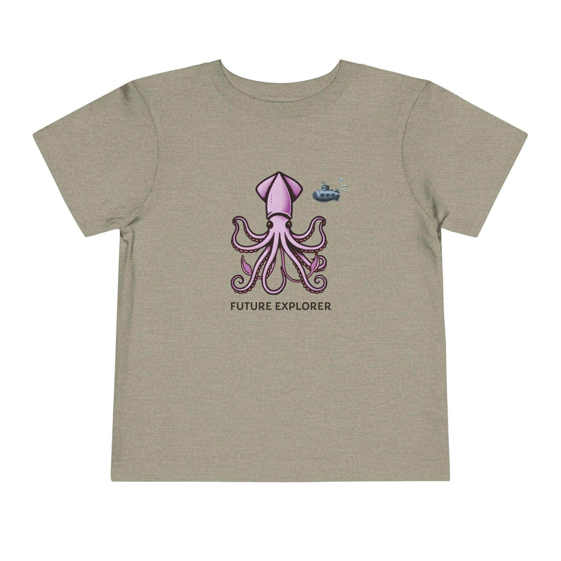 Future Explorer Squid - Toddler Short Sleeve - Brightsee
