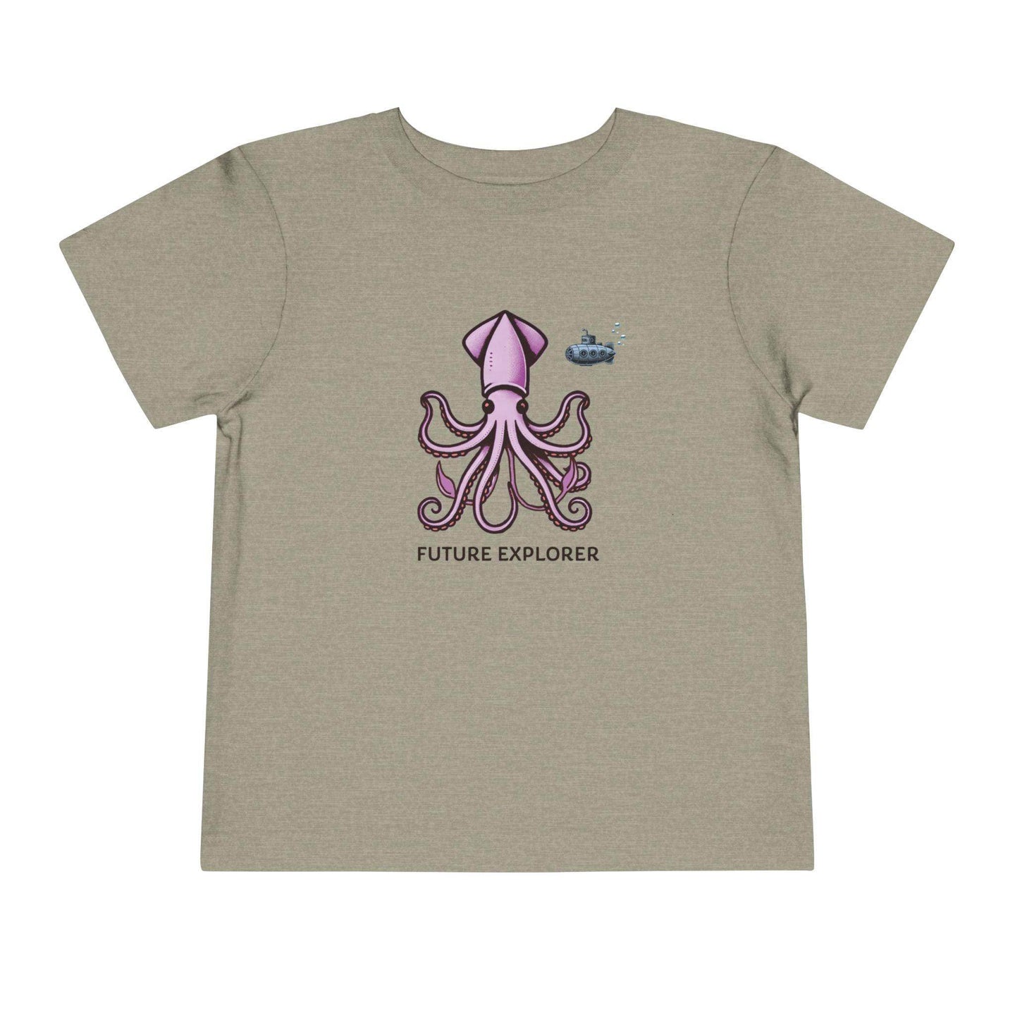 Future Explorer Squid - Toddler Short Sleeve - Brightsee