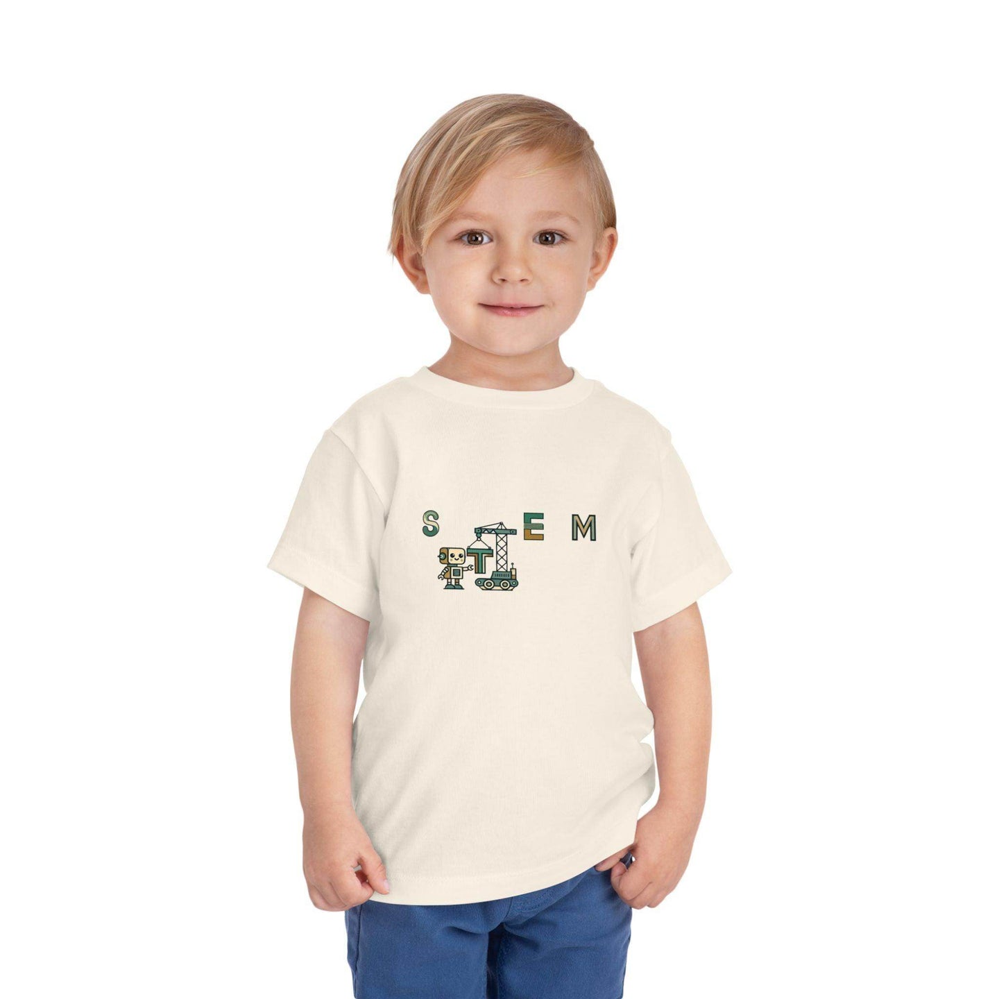 STEM Builder Crane - Toddler Short Sleeve - Brightsee