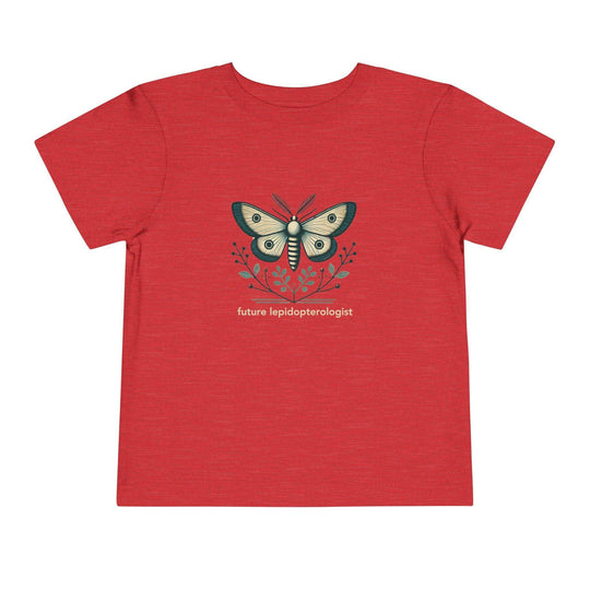 Future Lepidopterologist Moth - Toddler Short Sleeve - Brightsee
