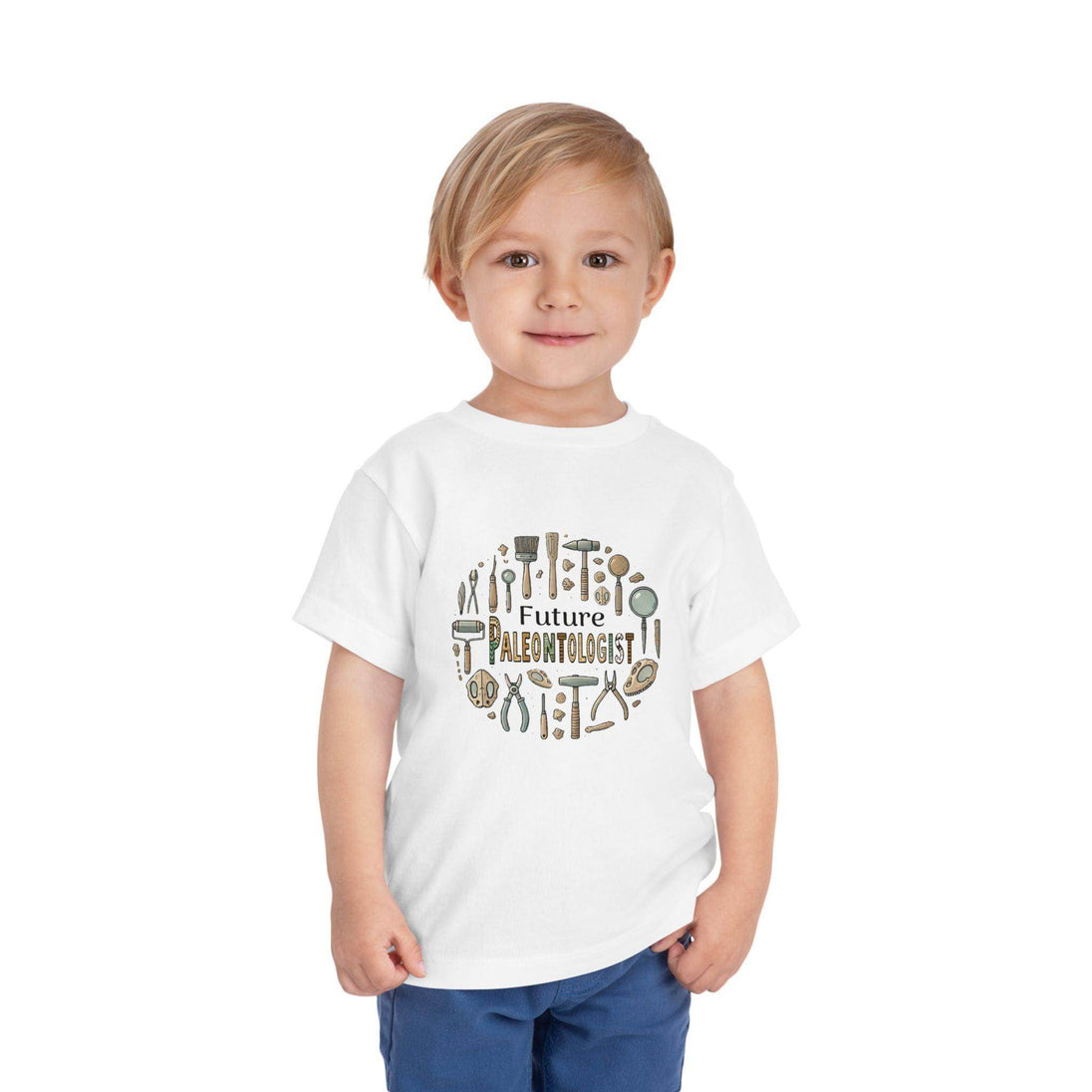 Future Paleontologist Circle - Toddler Short Sleeve - Brightsee