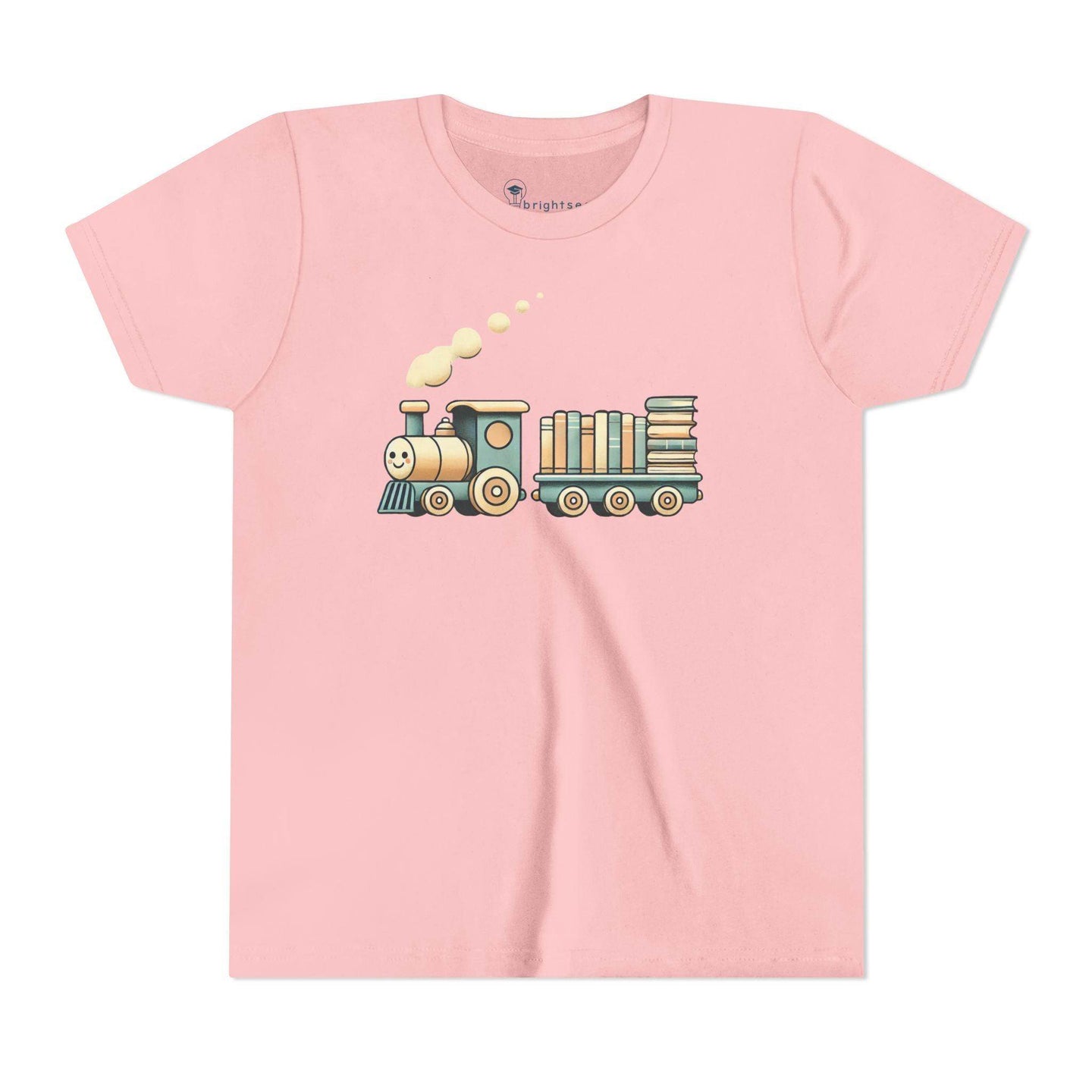 Train Book Delivery - Youth Short Sleeve - Brightsee