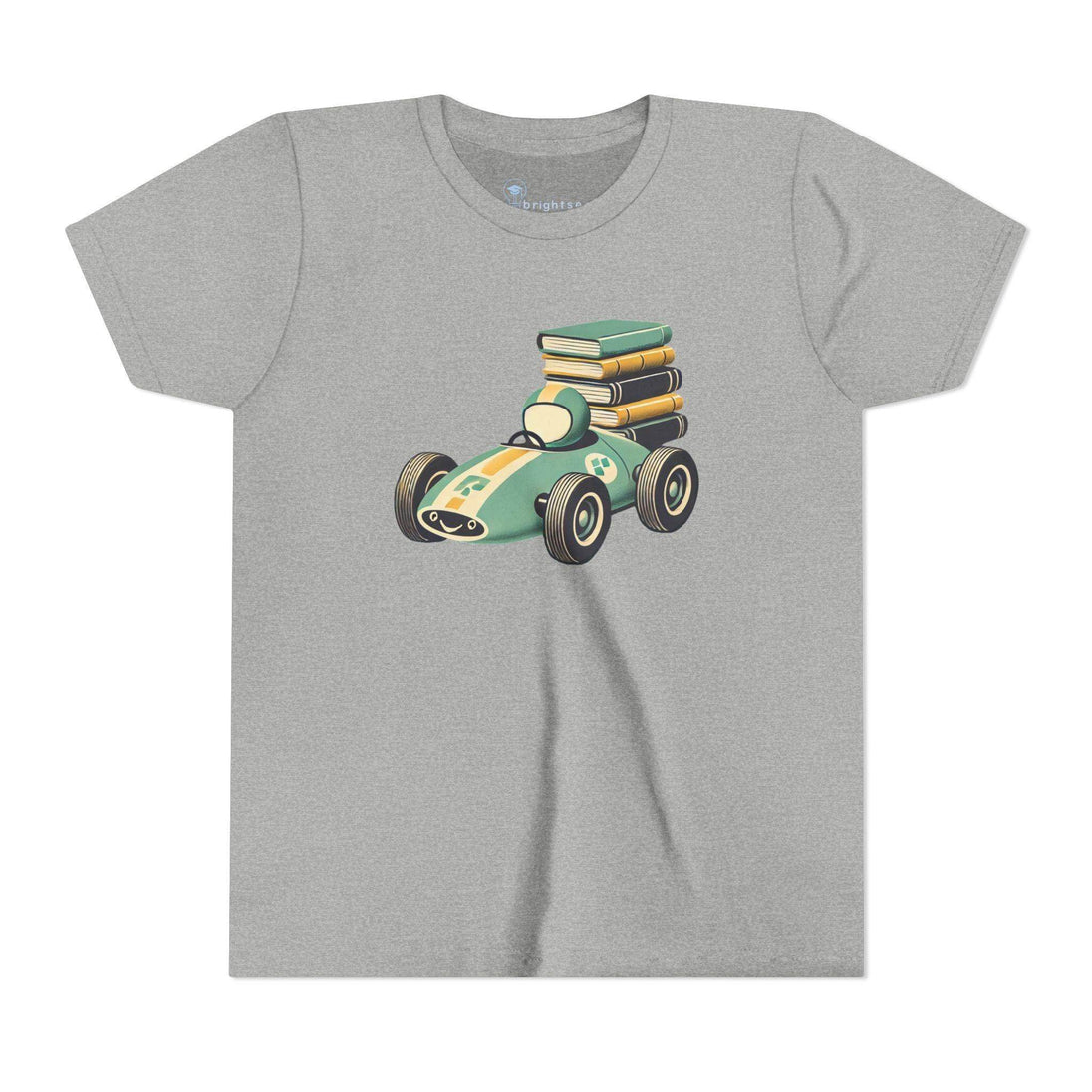 Book Delivery Race Car - Youth Short Sleeve - Brightsee