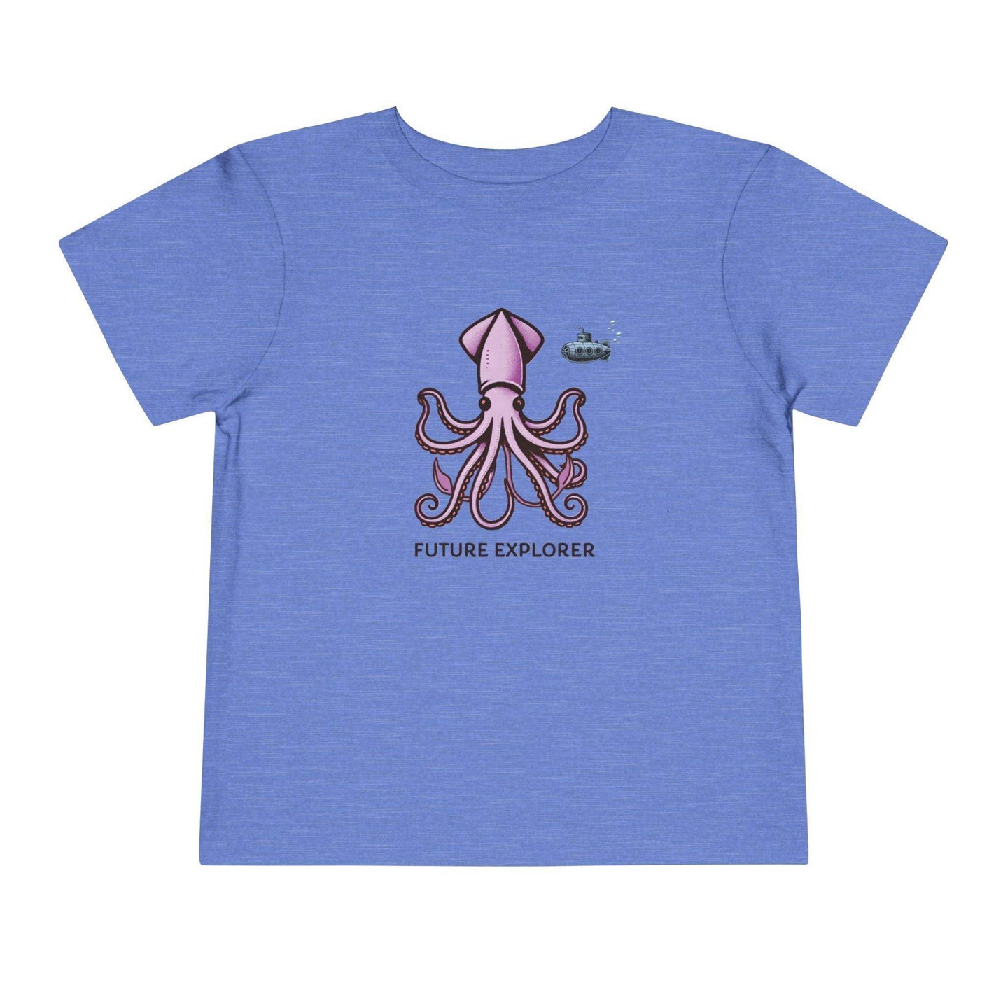 Future Explorer Squid - Toddler Short Sleeve - Brightsee
