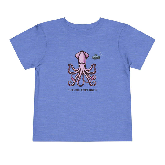 Future Explorer Squid - Toddler Short Sleeve - Brightsee