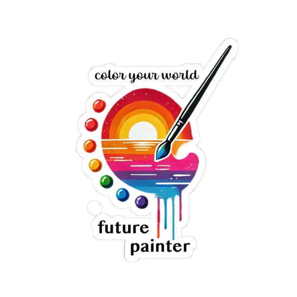 Future Painter Kiss-Cut Stickers - Brightsee