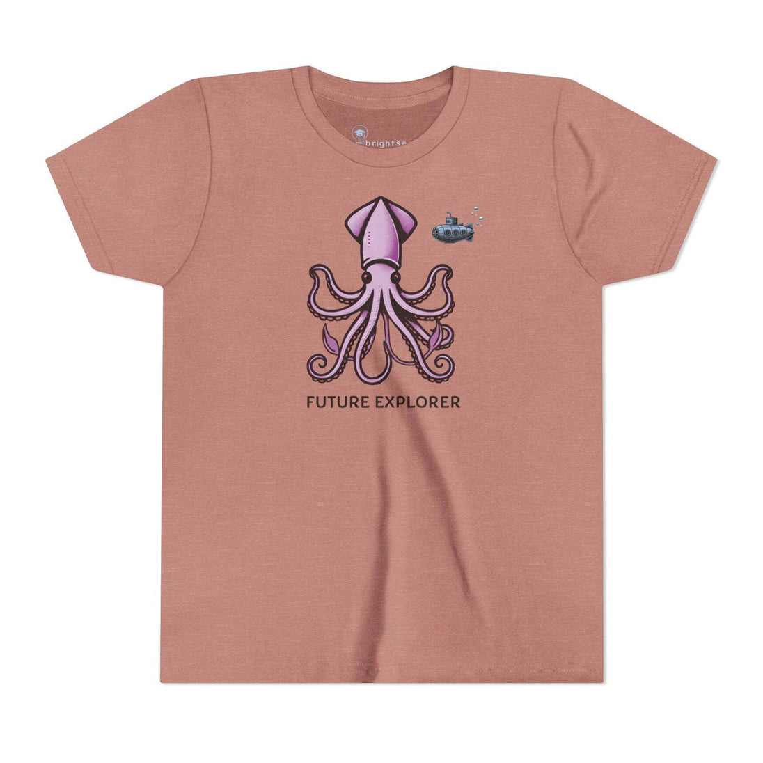 Future Explorer Squid - Youth Short Sleeve - Brightsee