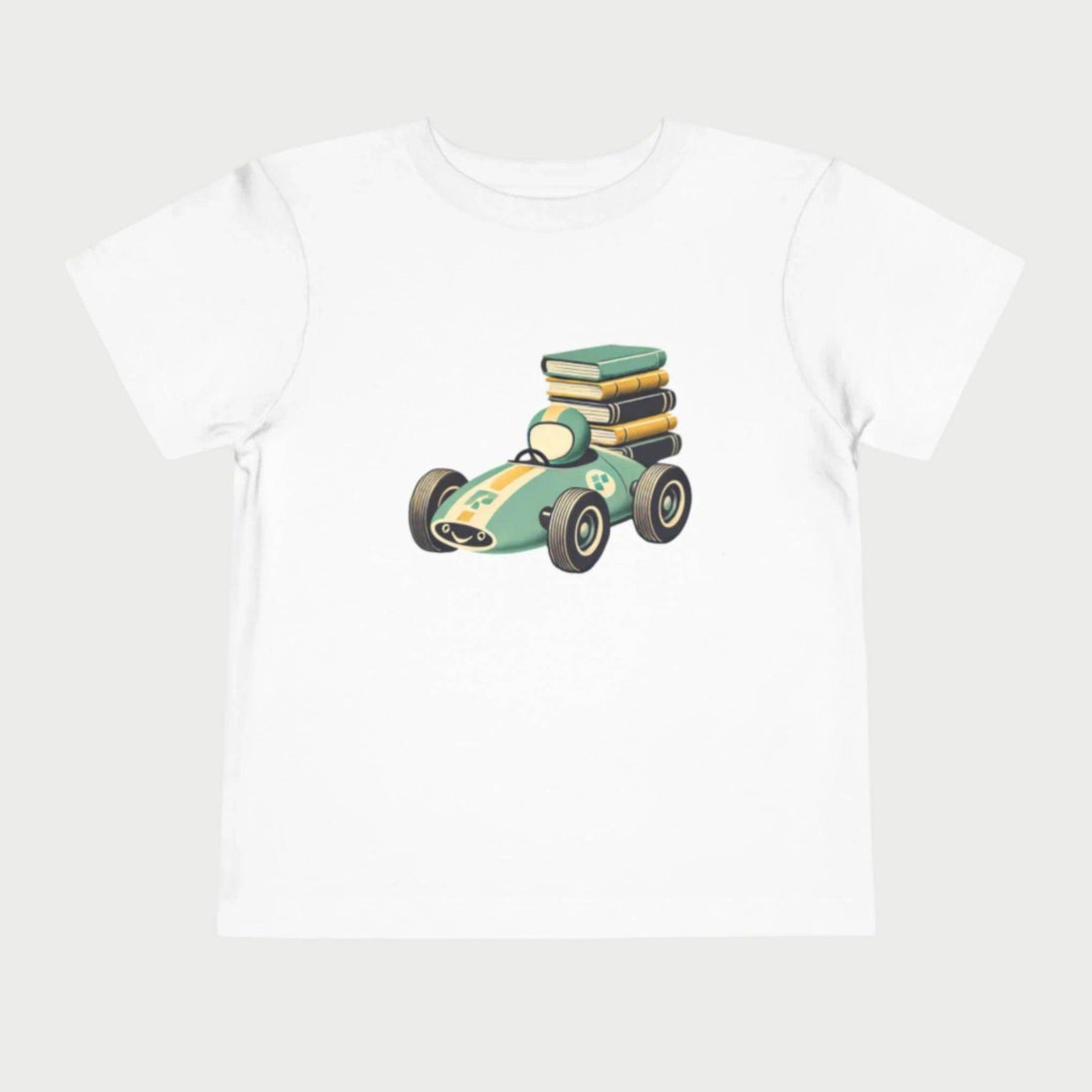 Book Delivery Race Car - Toddler Short Sleeve - Brightsee