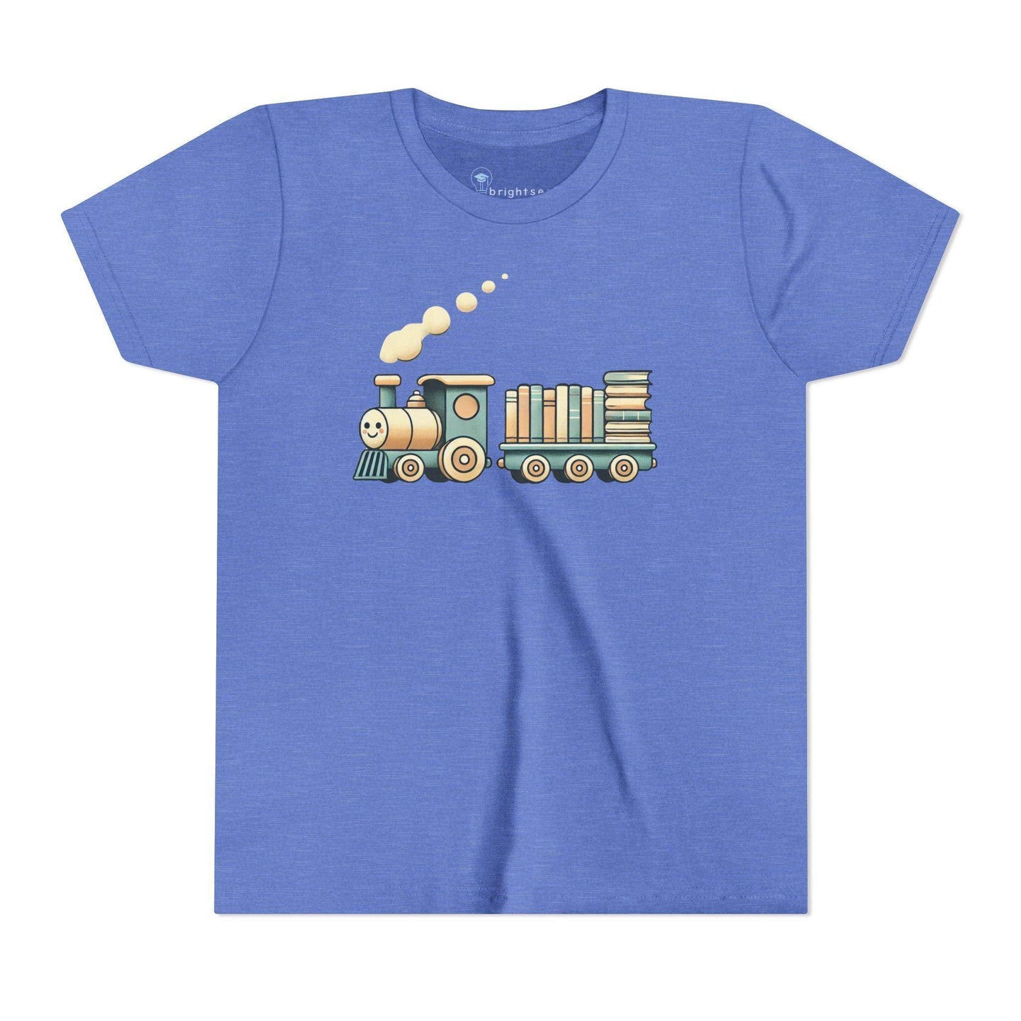 Train Book Delivery - Youth Short Sleeve - Brightsee