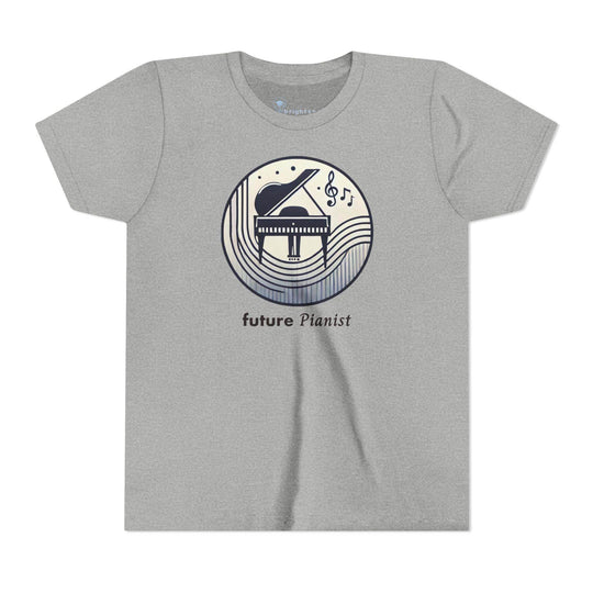 Future Pianist - Youth Short Sleeve - Brightsee