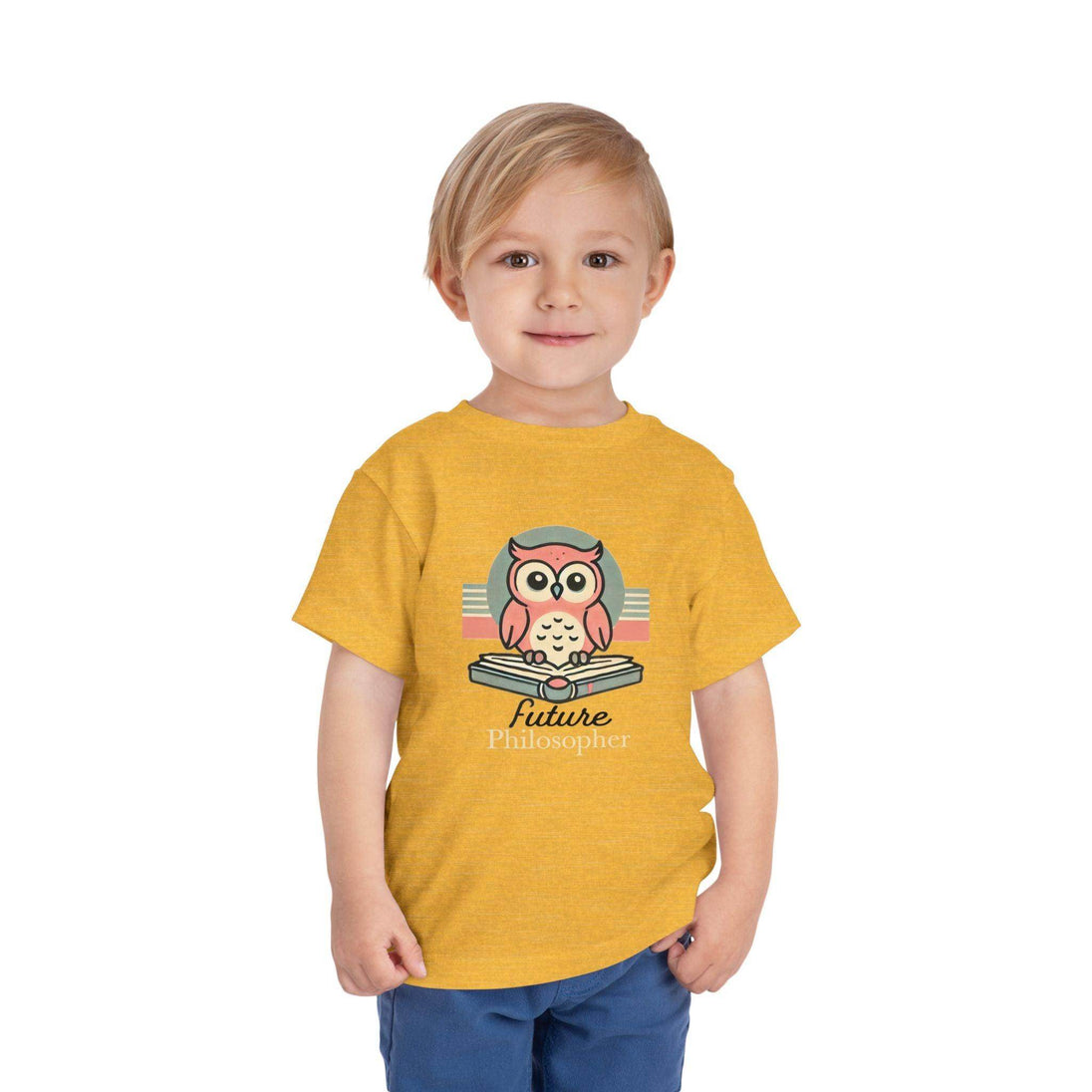 Future Philosopher Owl - Toddler Short Sleeve - Brightsee